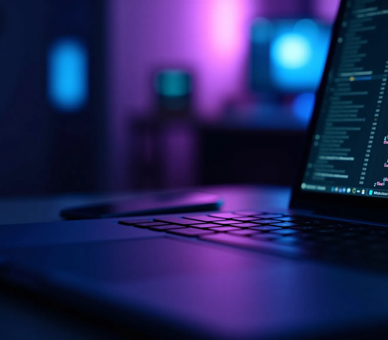 Threat Radar auf dem Laptop